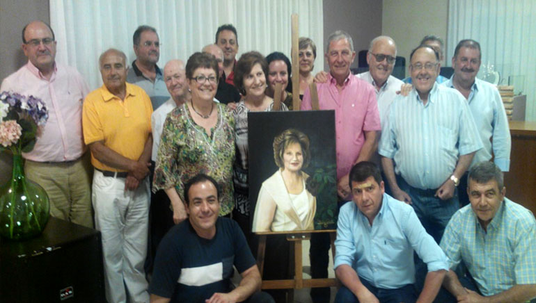 La Asociacin de Artesanos homenajea a su presidenta Rosa Mara Saiz